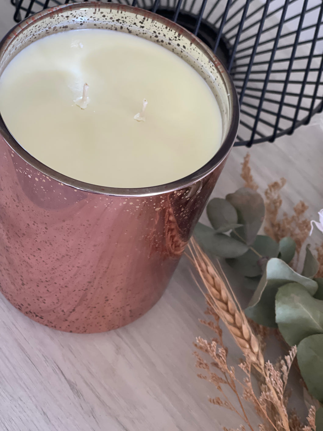 Texas Rose Gold Candle